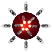 Mini luzes de festa SumDirect LED que não piscam, pacote com 30, vermelhas Mini luzes de festa SumDirect LED que não piscam, pacote com 30, vermelhas