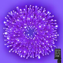 Mini luzes decorativas de Halloween LAMPHOME 66 pés 200 LED roxas