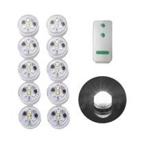 Mini Luzes LED Submersíveis À Prova d'Água Com Controle Remoto, Funcionamento a Bateria, Luzes