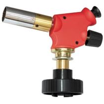 Mini Maçarico a Gás com Acendimento Automático e Bico com Protetor de Metal- 914279 - MTX Mini Maçarico a Gás com Acendimento Automático e Bico com Protetor de Metal- 914279 - MTX