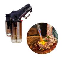 Mini Maçarico A Gás Recarregável Acendimento Automático Mini Maçarico A Gás Recarregável Acendimento Automático