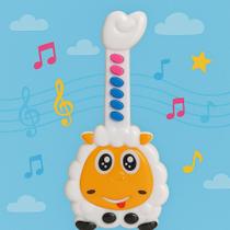 Mini Maestro Ovelhinha Musical Infantil Brinquedo Educativo com Luz e Som, Cores Variadas 4482
