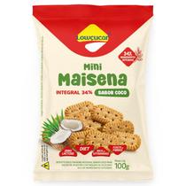 Mini Maisena Integral Coco Zero Açúcar LOWÇUCAR 100g