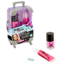 Mini Mala de Beleza Style 4 Ever Esmalte e Gloss Roxo - Fun Mini Mala de Beleza Style 4 Ever Esmalte e Gloss Roxo - Fun