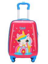 Mini Mala Viagem Bordo Pequena 4 Rodas Unicórnio Rabisk Mini Mala Viagem Bordo Pequena 4 Rodas Unicórnio Rabisk