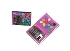 Mini Maleta de Pintura 24 Peças Princesas - Magic Mini Maleta de Pintura 24 Peças Princesas - Magic