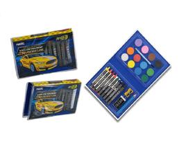 Mini Maleta de Pintura 24 peças Velocidade Radical - Magic Mini Maleta de Pintura 24 peças Velocidade Radical - Magic