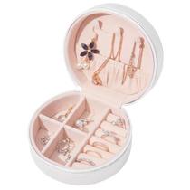 Mini maleta porta joias redonda Mini maleta porta joias redonda