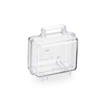 Mini maletinha transparente p/ lembrancinha pct c/ 10 un. - Oldani