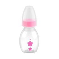 Mini Mamadeira (Chuca) Com Bico Em Silicone 60Ml - Rosa