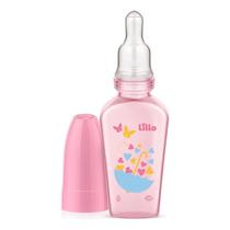 Mini Mamadeira Lillo Silicone Redondo Primeiros Passos Chuquinha Rosa 50ml Mini Mamadeira Lillo Silicone Redondo Primeiros Passos Chuquinha Rosa 50ml