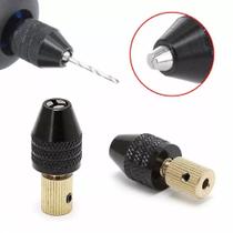 Mini Mandril Com Adaptador Micro Motor 0,5 - 3,2mm. Eixo de Motor Elétrico 2,3mm