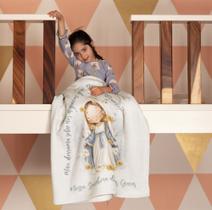 Mini Manta Microfibra Nossa Senhora da Graça