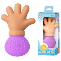 Mini Mãozinha Mordedor Macio Para Bebês Brinquedo Sensorial Dentição