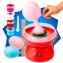 Mini Máquina Algodão Doce Elétrica Portátil Mini Automática