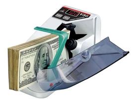 Mini Máquina Contar Notas Dinheiro Cédulas Portátil Bivolt Mini Máquina Contar Notas Dinheiro Cédulas Portátil Bivolt