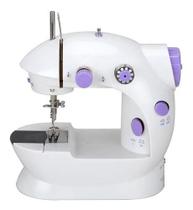 Mini Maquina Costura Portátil Elétrica Pilha + Pedal Bivolt 110V 220VMini