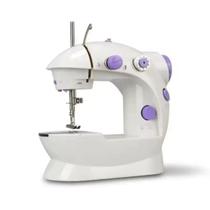 Mini Máquina Costura Portátil Elétrica Reta, Compacta E
