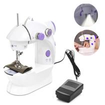 Mini Máquina Costura Reta Countertech Fh-Sm202 Portátil