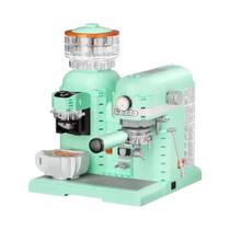 Mini Máquina De Café Diamante Infantil Modelo Blocos De Construção Brinquedo Clássico Criativo