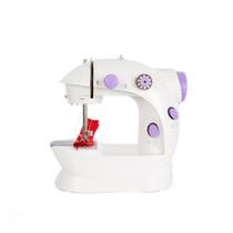 Mini Máquina de Costura Doméstica Elétrica Bivolt Com Pedal Mini Máquina de Costura Doméstica Elétrica Bivolt Com Pedal