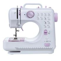 Mini Máquina De Costura Doméstica Elétrica Com Pedal 505a Mini Máquina De Costura Doméstica Elétrica Com Pedal 505a