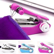 Mini Máquina De Costura Manual Tecidos Pequenos ajustes Portátil YDH-0730 Branca/Azul/Rosa