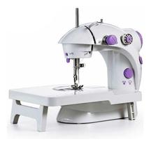 Mini Máquina De Costura Para Trabalhos Simples Portátil Importway 110/220V Com Pedal De Controle Mini Máquina De Costura Para Trabalhos Simples Portátil Importway 110/220V Com Pedal De Controle