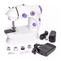 Mini Máquina De Costura Portátil Bivolt Barras de Calças Mangas, Almofadas 2 Velocidades Mini Máquina De Costura Portátil Bivolt Barras de Calças Mangas, Almofadas 2 Velocidades