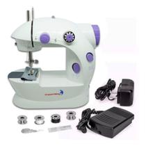 Mini Maquina de Costura Portátil Bivolt Elétrico com Mesa Extensora Praticidade e Economia