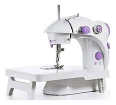 Mini Maquina De Costura Portátil Com Mesa Extensora Mini Maquina De Costura Portátil Com Mesa Extensora
