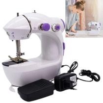 Mini Máquina de Costura Portátil, Compacta e Eficiente para Uso Diurno