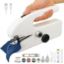 Mini máquina de costura portátil de mão com kit de 2 velocidades Mini máquina de costura portátil de mão com kit de 2 velocidades