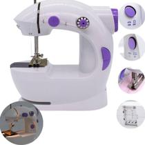 Mini Máquina de Costura Portátil, Fácil de Usar com Controle Manual e Pedal Mini Máquina de Costura Portátil, Fácil de Usar com Controle Manual e Pedal