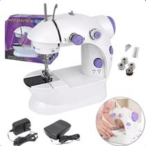 Mini Máquina de Costura Portátil, Prática para Consertos e Ajustes no Dia a Dia Mini Máquina de Costura Portátil, Prática para Consertos e Ajustes no Dia a Dia