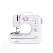 Mini Máquina de Costura Portátil Reta 12 pontos Multifunções