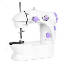 Mini Máquina De Costura Reta Portátil Bivolt Reparos Tecido Mini Máquina De Costura Reta Portátil Bivolt Reparos Tecido