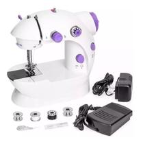 Mini Máquina De Costura Reta Portátil Com Pedal 110v/ 220v Mini Máquina De Costura Reta Portátil Com Pedal 110v/ 220v