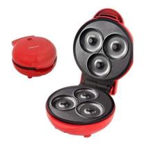Mini Maquina De Donuts Café Da Manhã Capacidade Para Mini Rosquinha Elétrica 110V Portátil