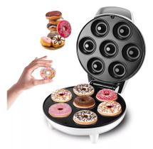 Mini Máquina De Donuts Para Café Da Manhã Capacidade Para 7 Rosquinhas Elétrica 110V Portátil - Donu