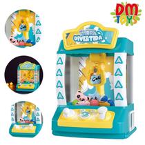 Mini Máquina de Garra Pega Bolinhas Pelúcia Divertida Azul Mini Máquina de Garra Pega Bolinhas Pelúcia Divertida Azul