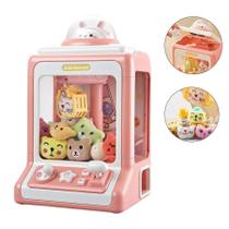 Mini Máquina de Garras com Pelúcias - Luzes, Sons e Diversão Garantida!