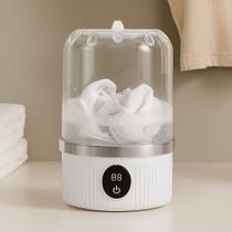 Mini Máquina de Lavar Portátil 1L Sem Fio Recarregável 2 Modos Lavagem Rápida à Prova DÁgua Mini Máquina de Lavar Portátil 1L Sem Fio Recarregável 2 Modos Lavagem Rápida à Prova DÁgua