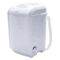 Mini Máquina de Lavar Praxis Petit Semiautomática Branco - 110V