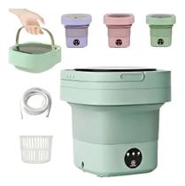 Mini Maquina De Lavar Roupa Centrifuga Bebê 9l Dobravel