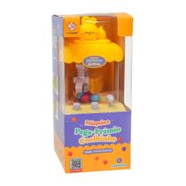 Mini Máquina de Pegar Bolinhas e Bichinhos de Brinquedo Coelhinho Fofo