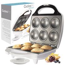 Mini Máquina de Tortinhas Elétrica Antiaderente CucinaPro para 6 Tortinhas Mini Máquina de Tortinhas Elétrica Antiaderente CucinaPro para 6 Tortinhas