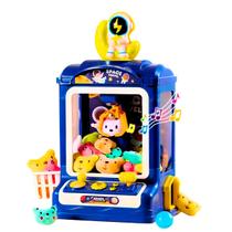 Mini Máquina de Ursinhos Pelúcia Jogo Garra Arcade Azul Mini Máquina de Ursinhos Pelúcia Jogo Garra Arcade Azul