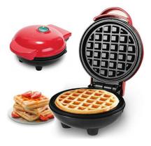 Mini Máquina De Waffle Elétrica Antiaderente110v