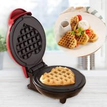 Mini Máquina De Waffle Elétrica Portátil Casa Cozinha Fabricante Panquecas Automático 110V